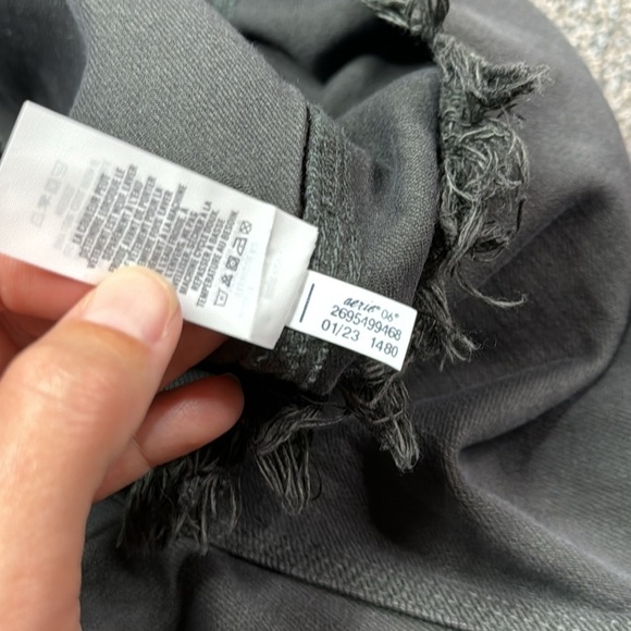 Aerie Dark Gray Romper Shortalls Size Large NWT - Picture 10 of 13